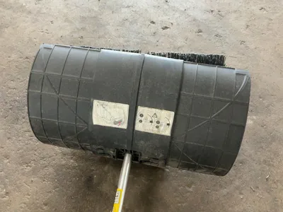 52cc 2-Stroke Power Broom, Approx. 21” Path, Runs and Works
