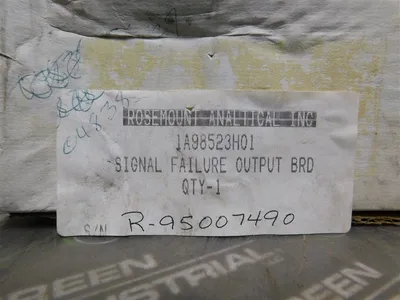USED ROSEMOUNT ANALYTICAL 1A98523H01