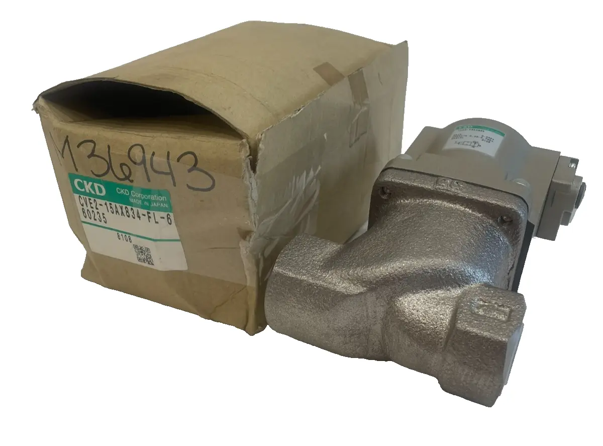 NEW CKD CVE2-15AX834-FL-6 60235 VALVE CVE215AX834FL6 60235
