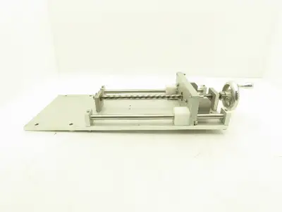 Ball Screw Manual Linear Actuator Hand Crank 9-1/2" Travel
