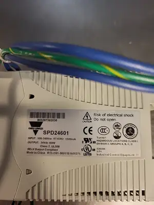 Carlo Gavazzi SPD2460 Power Supply 100/240VAC 24VDC (BIN 3.5.1)
