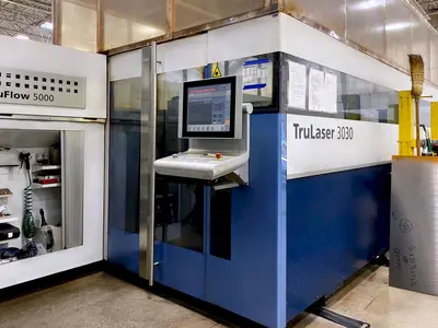 Used 2010 TRUMPF TRULASER 3030 Laser Cutters Illinois US | Machine Factory Outlet #1264122
