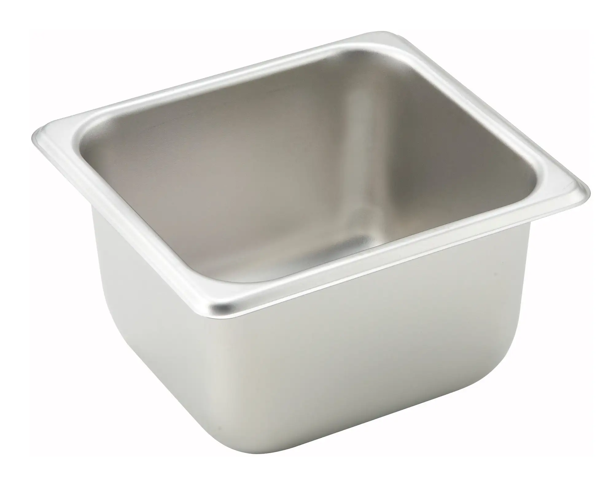 Straight-sided Steam Pan, 1/6 Size, 4", 25 Ga S/S (12 Each)