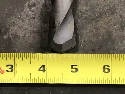 27/32-inch Dia. 9-inch B-Taper Shank Bit