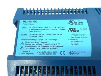 Used PULS Power Supply DIN Rail Mount DIN Rail Power Supplies Michigan US | Maverick Industrial Sales #1396195