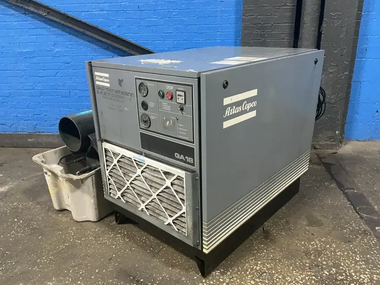 Used 1990 ATLAS COPCO GA 18 Rotary Screw & Sliding Vane Air Compressors Ohio US | HGR 24 #1744297