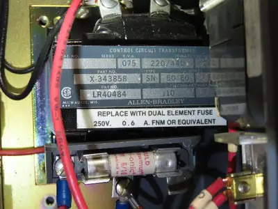 Allen Bradley 512-BJB-6-24 Combination Controller Size 1 Ser D 10Hp 600V