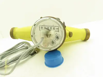 LMI Milton Roy Type 433 Gallon Flow Meter 6m³/h 16bar 1-1/4"NPT