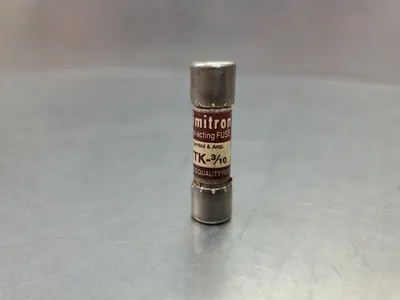 Limitron KTK-3/10 Fast-Acting Fuse, 600V 100kA. 4D-BOX#2