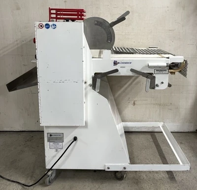 182-0133 Bloemhof 860L Dough Sheeter and Moulder