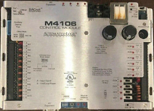 ALC Automated Logic M4106 M-Line Standalone Control Module, 4 Out, 10 In, 6 Out [Refurbished]