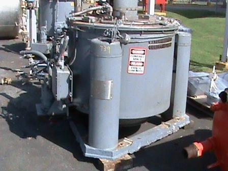 Used 40"" X 24"" Western States perforated basket centrifuge