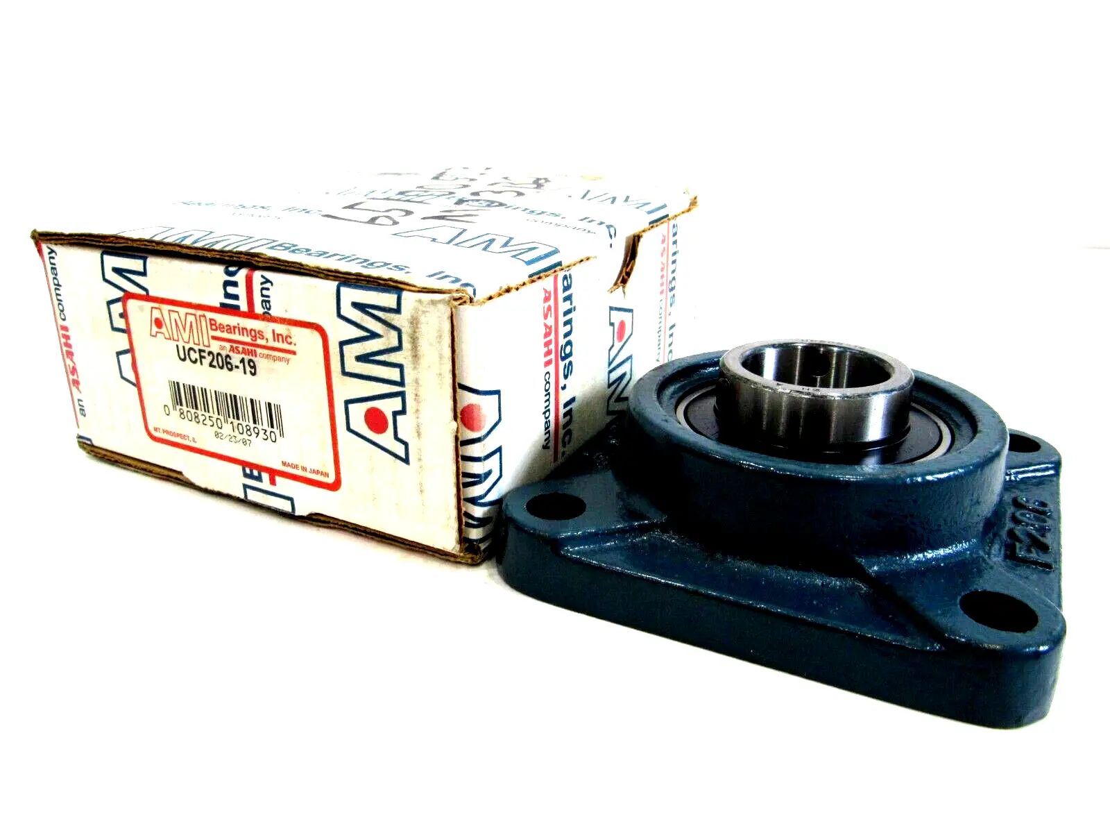 NEW ASAHI AMI BEARINGS UCF203-19 PILLOW BLOCK UCF20319