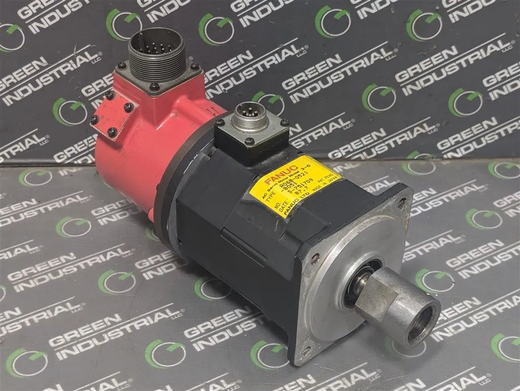 Fanuc A06B-0521-B051 Model 2-0 AC Servo Motor 3.0A Used