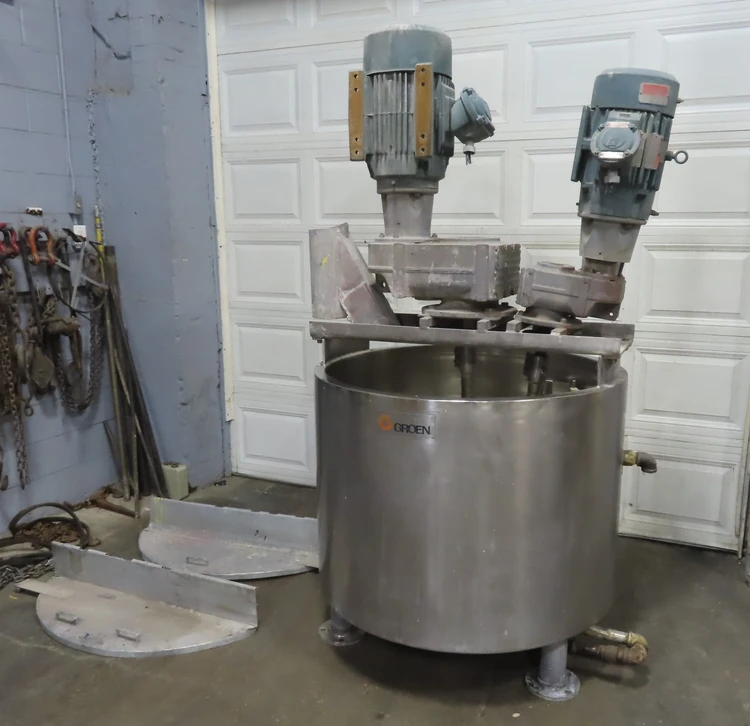 Used Groen TA-125 Jacketed Tanks | Ingalls Process Equipment #876492
