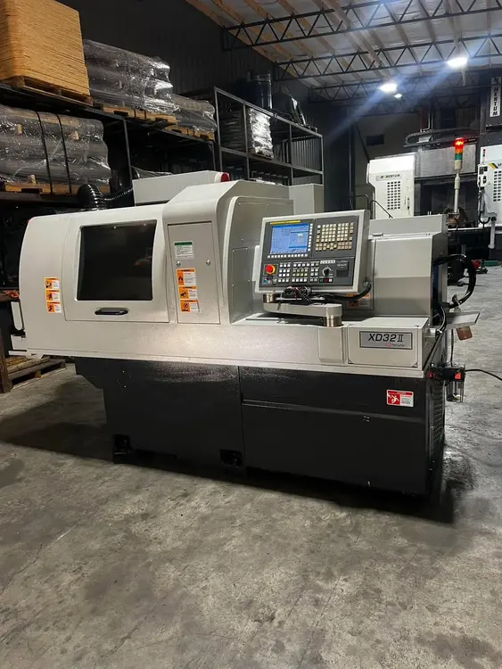 Used 2017 HANWHA XD32II Swiss Type Automatic Screw Machines Ohio US | Toolquip, Inc. #1540672