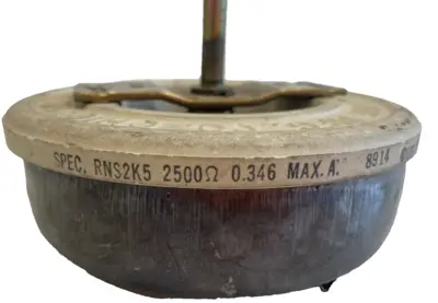 USED OHMITE MFG. CO RNS2K5 RHEOSTAT
