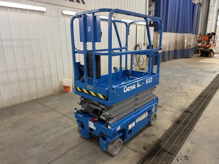 Used 2023 GENIE GS-1932M ELECTRIC SCISSOR LIFT Scissor Lifters Alberta CA | Adcock Equipment #1418024