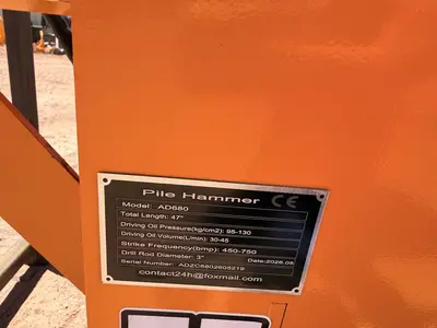 New | in-Stock 2026 GIYI AD680 Post Drivers Utah US | CSS Equipment Sales #1347556