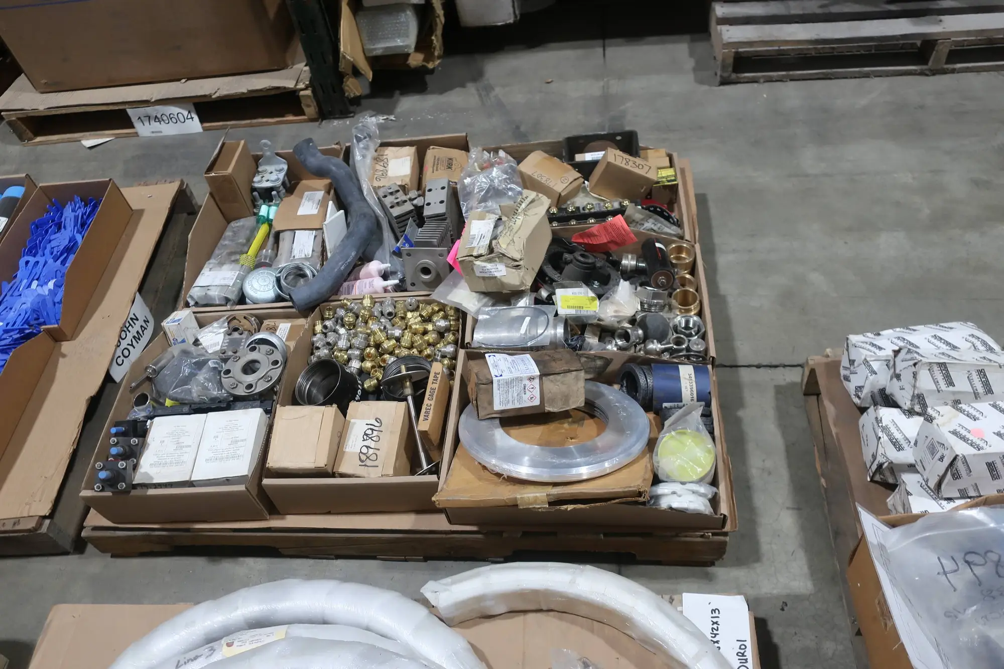 5 PALLETS OF MIXED MRO