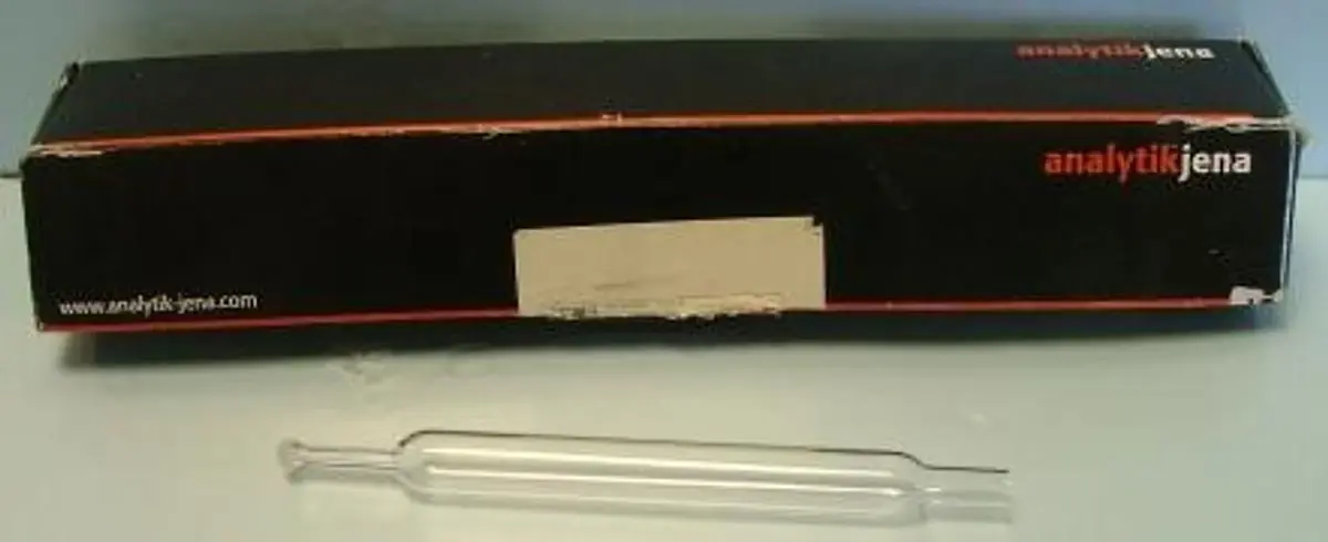QTY. 1. ANALYTIKJENA QUARTZ COMBUSTION TUBE MULTI ...