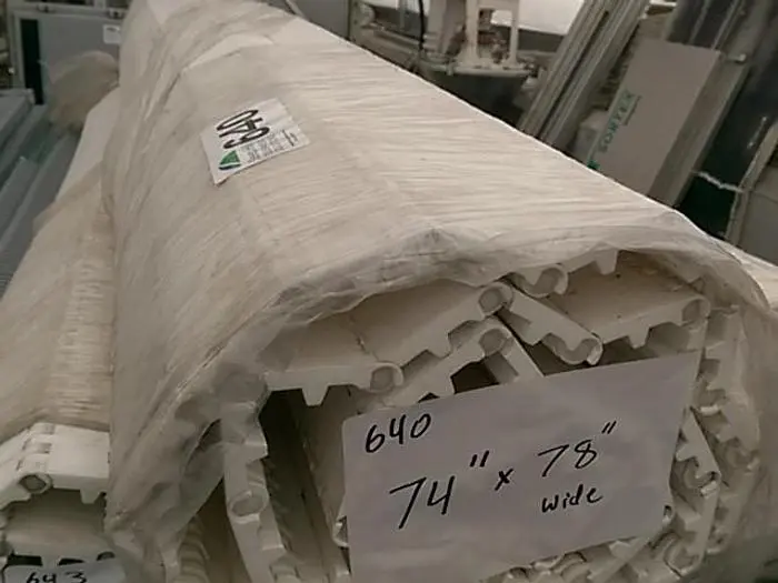 White 78” Conveyor Belt