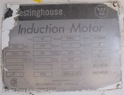 USED WESTINGHOUSE -