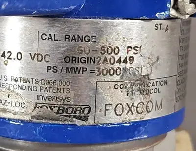 USED Foxboro FOXBORO PRESSURE TRANSMITTER IGP10-D20E1F-M1L1