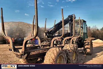 Used 2005 DEERE 1010D Log Loader Louisiana US | Proxy Equipment #1384976