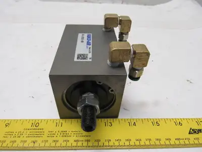 FABCO-AIR SQ-321X2-MR Compact Double Acting Pneumatic Cylinder 2" Stroke