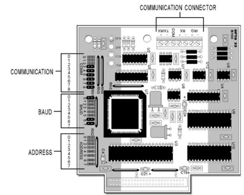 Opto 22 G4B100 G4 B100 16-Channel Digital Brain Board for Mistic [New]