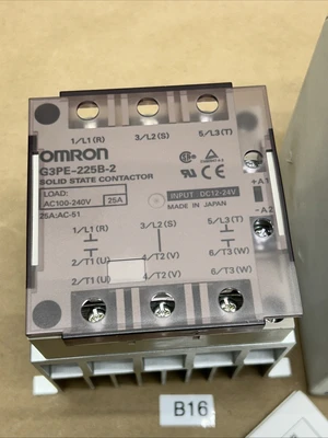 NIB OMRON G3PE-225B-2 SOLID STATE CONTACTOR FAST SHIPPING! + WARRANTY