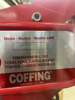 COFFING LHH Cranes, Hoists | Rock Solid Tools (3)