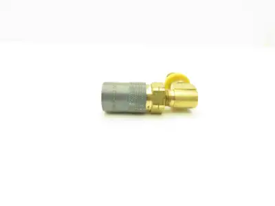Parker Injection Molding Coolant Quick Coupler MoldMate 90° Hose Barb Lot of 5