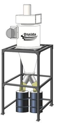 Oneida  15hp Direct Drive Base System - No Filter