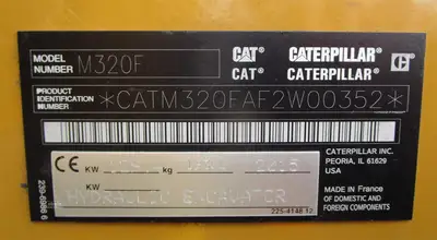 Used 2015 CATERPILLAR M320F Wheel Excavators | Abele Tractor #1342768