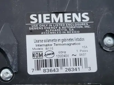 USED SIEMENS B115