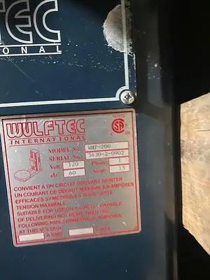 USED WULFTEC WHP-200