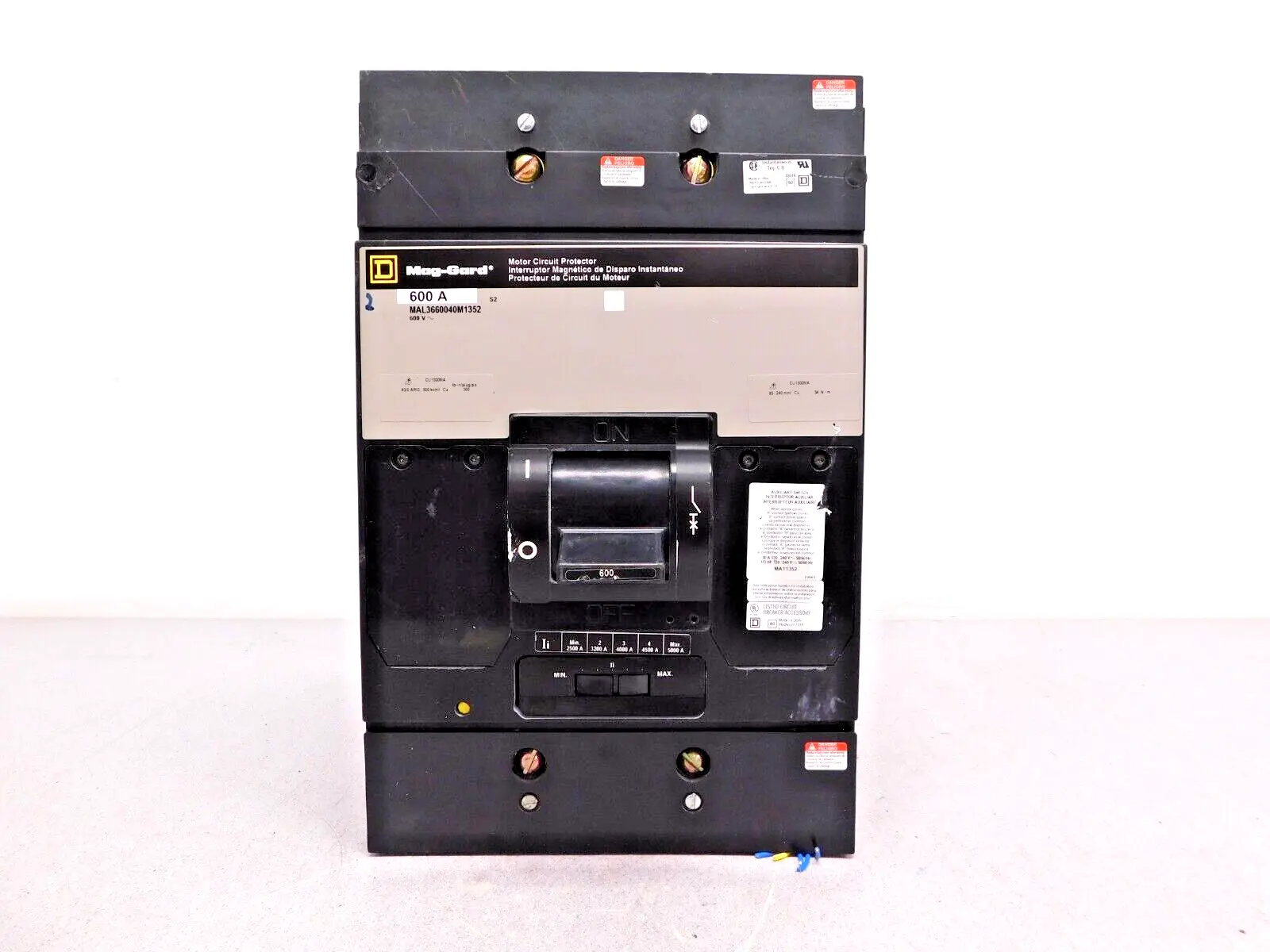 Used Square D MAL3660040M1352 Circuit Breakers Ohio US | Equipment Recovery Corp. #1331090