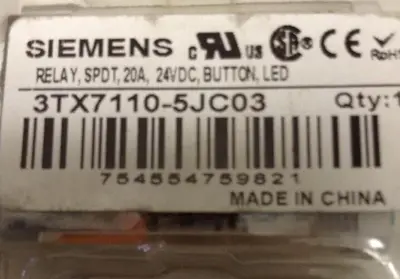 New | in-Stock SIEMENS SEE Miscellaneous Equipment (Electrical & Power) | Surplus Asset Holdings #1188835