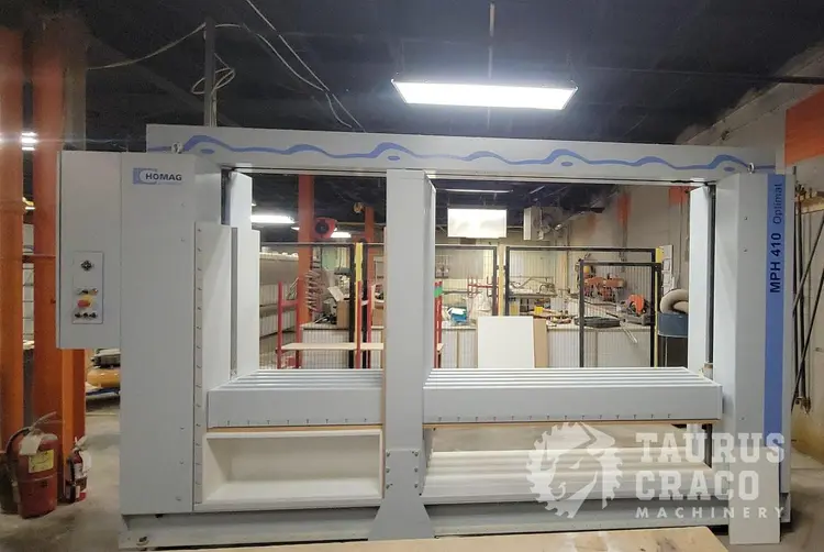 Used 2015 HOMAG MPH410/25/07 CASE CLAMP OPTIMAT MPH410/25/07 CASE CLAMP Self-adjusting Electromechanical Clamps Ontario CA | Taurus Craco Machinery Inc #1319660