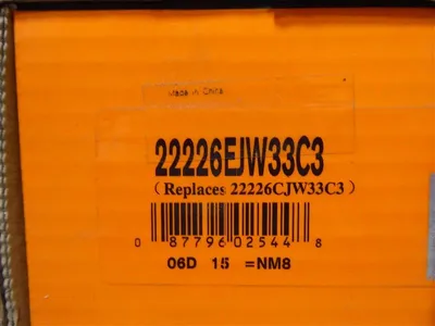 Timken 22226EJW33C3 Steel Cage Spherical Roller Bearing New NIB