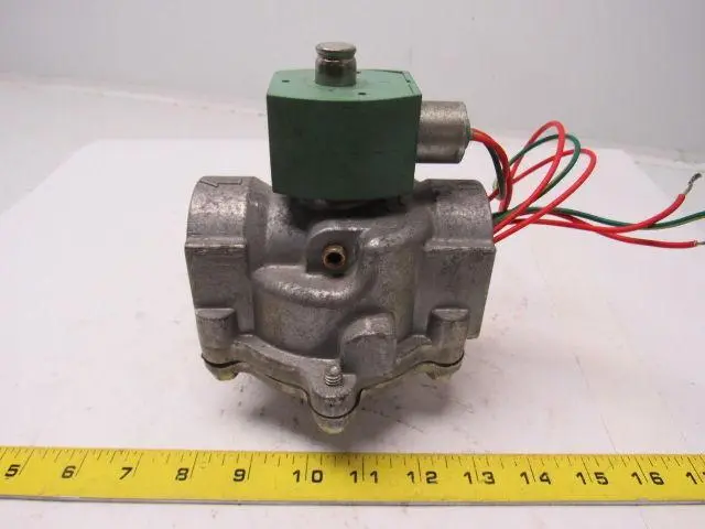 Asco 2-Way Solenoid Valve 1-1/4" Ports