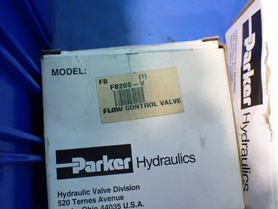 Parker Hydraulic Fittings, Needle Valves