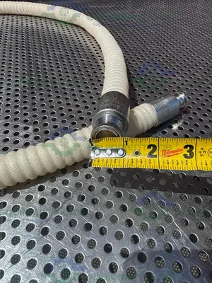 Unbranded 72" Silicone Flexible  Hose w/ 3/4" Sanitary Fitting