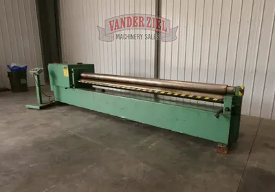 Used MONTGOMERY 14416H Plate Bending Rolls including Pinch Michigan US | Vander Ziel Machinery Sales #483022