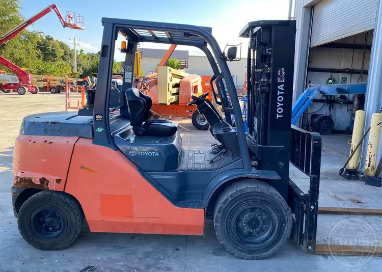 Used 2018 TOYOTA 8FG45U Liquid Propane Forklifts Florida US | Forklift Exchange #1274816