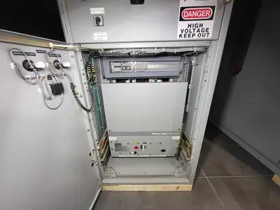 4160Volts 1200Amp 3Ph Switchgear Unit PowerVac VB1 4.16-250-3w/D-Feeder Breaker