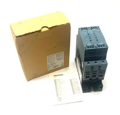 USED SIEMENS SIRIUS SOFT STARTER S3 106 A, 55 KW/400 V