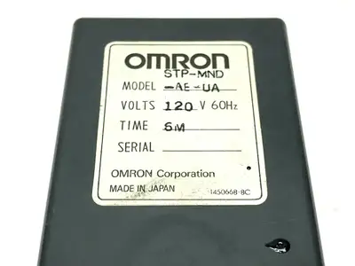 STP-MND-AE-UA | Omron  Time Delay Relay 120VAC 50/60Hz - Used